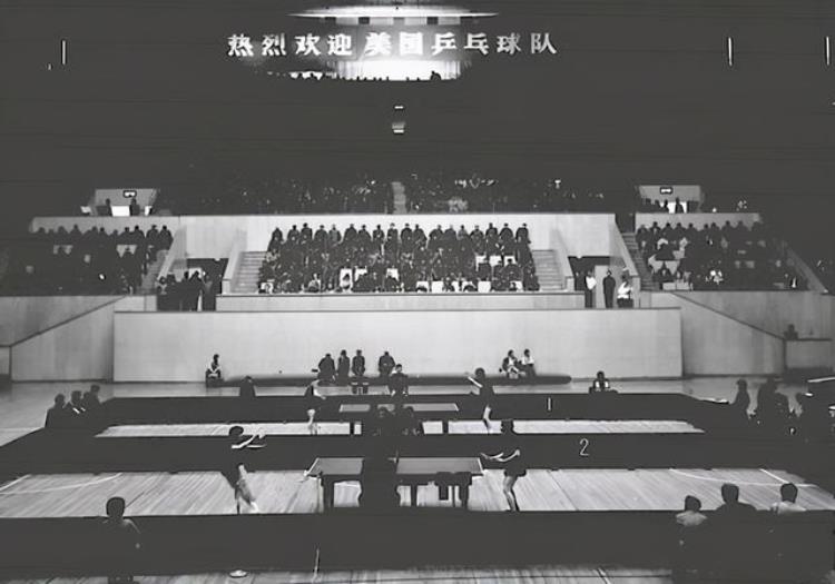 中美乒乓球外交细节「中美乒乓跨国混双组合亮相回忆一下乒乓球外交老照片」