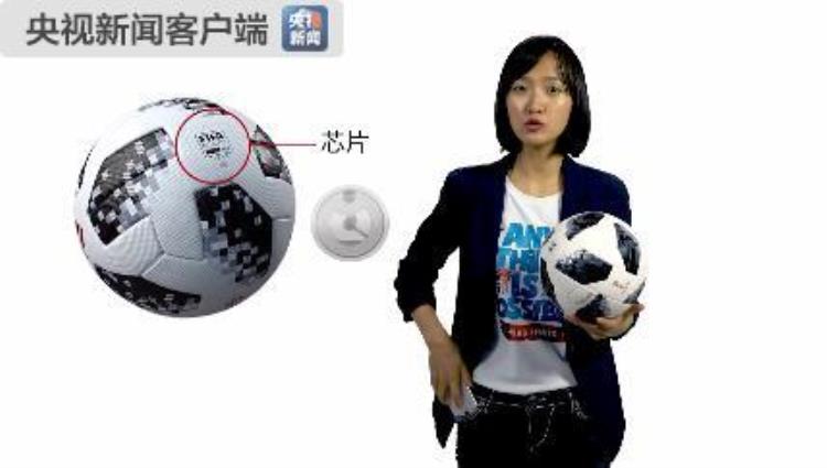 一八年世界杯用球「央视记者侃球科技与经典融合2018世界杯用球内置芯片防误判」