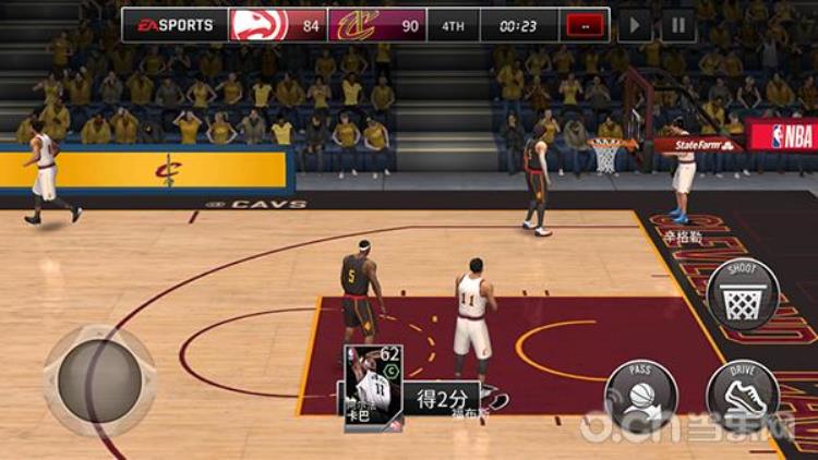 nba livemobile「真实流畅的NBA赛场之旅NBALIVE手游版评测」