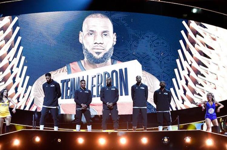 nba全明星赛:詹姆斯队大胜「NBA全明星终于真打了詹姆斯队战胜库里队詹皇获MVP」