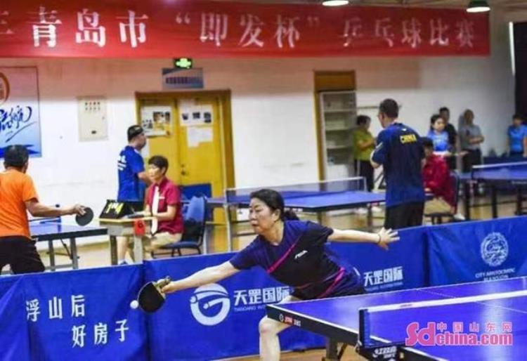 2022年青岛市即发杯乒乓球比赛火热开赛赞助商扩容凸显传统赛事吸引力