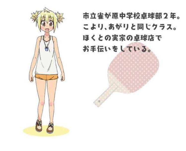 日本 乒乓动画「日本发布新乒乓球动画企划妹子都是这样画风的」