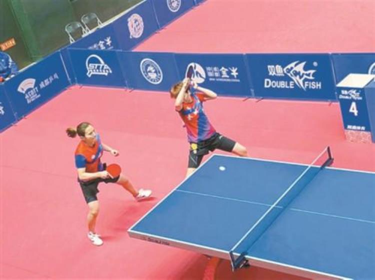 广西乒乓球选手获两张决赛入场券
