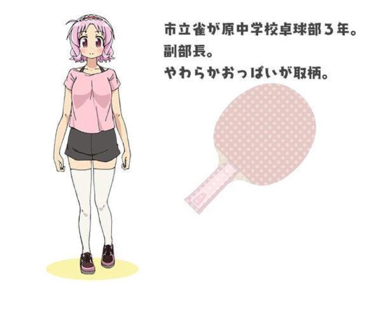 日本 乒乓动画「日本发布新乒乓球动画企划妹子都是这样画风的」