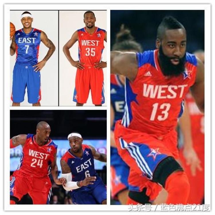 nba全明星比赛服「近十余年NBA全明星战袍一览为什么看到后面我眼睛湿润了」