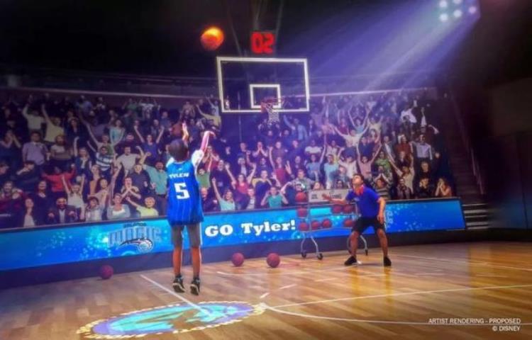 迪士尼篮球场「迪士尼NBA主题乐园开业体育营销新探索」