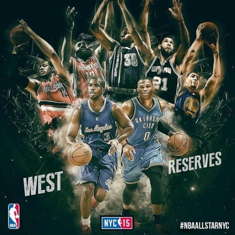 2015年NBA全明星赛西区代表队名单