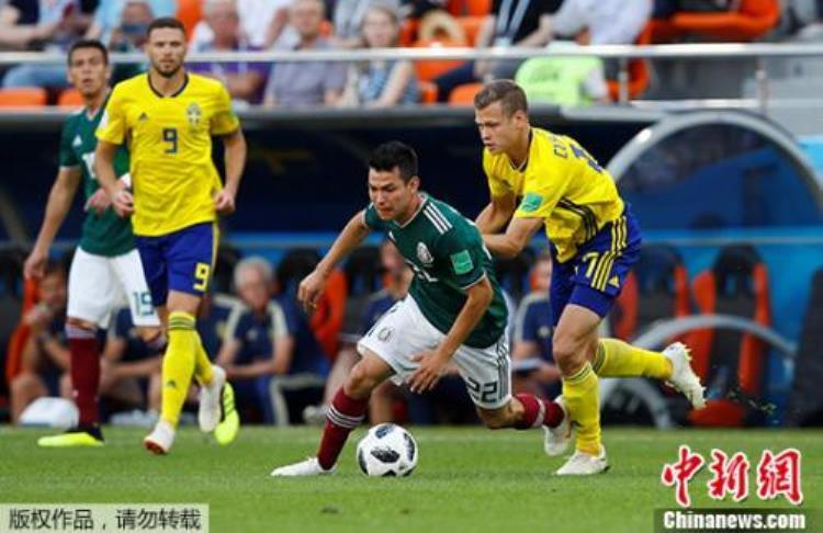瑞典队世界杯打法「世界杯瑞典30大胜墨西哥两队携手晋级十六强」