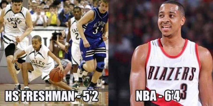 麦科勒姆身高是多少「麦科勒姆高中时身高仅158米到NBA场均20化身开拓者双枪」