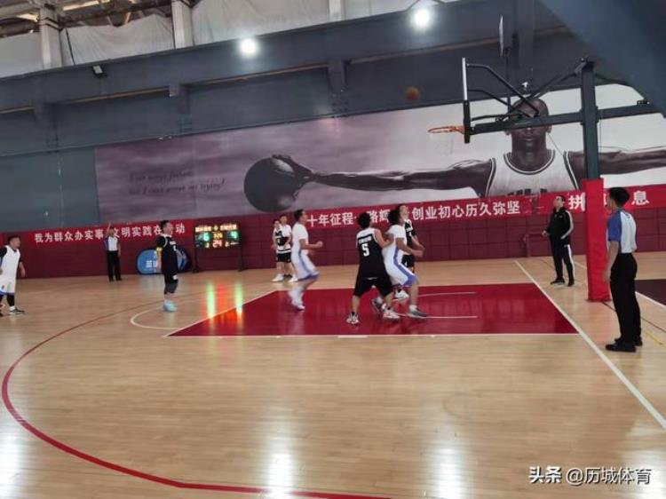 2021运动会篮球比赛「动感篮球快乐运动第七届全民运动会篮球比赛开赛」