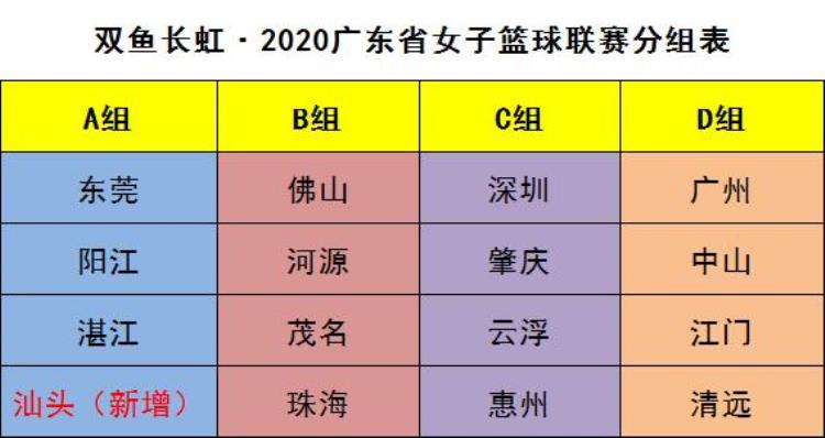 2019-2020wcba广东女篮「2020粤女篮|C组大起底谁将脱颖而出」
