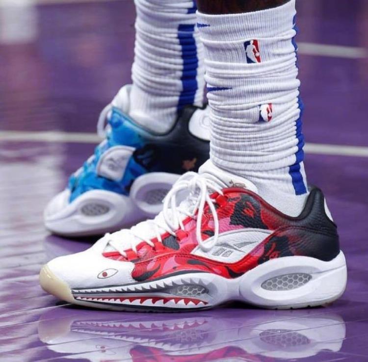 今天nba赛场上又有哪些球星穿了酷炫的好鞋「今天NBA赛场上又有哪些球星穿了酷炫的好鞋」