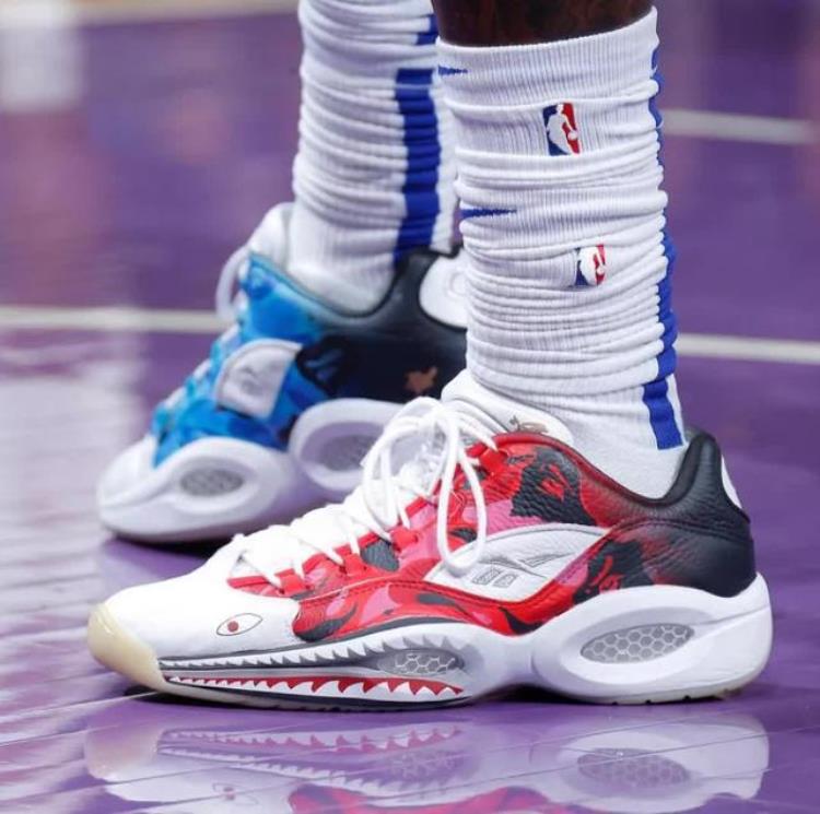 nba球员穿过的球鞋「除了耐克NBA球员还穿过哪些球鞋中国李宁安踏均上榜」