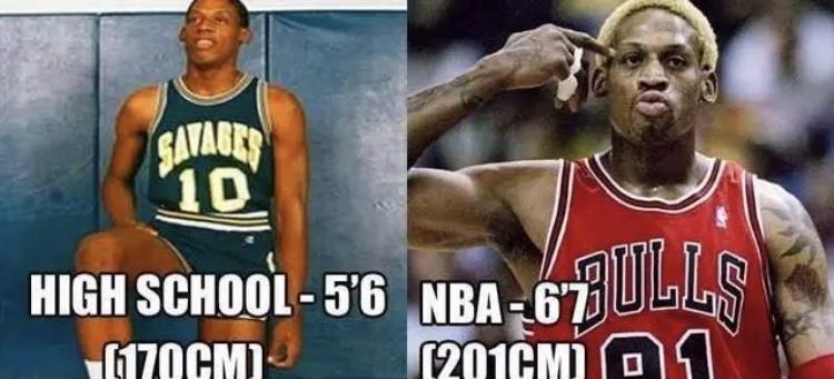 乔丹身高暴涨「NBA球星长高故事乔丹靠一秘诀增17cm威少和亲兄弟身高差距大」