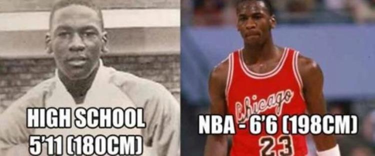 乔丹身高暴涨「NBA球星长高故事乔丹靠一秘诀增17cm威少和亲兄弟身高差距大」