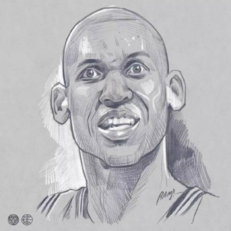 nba球星黑白背影头像「一波头像请查收NBA球星黑白素描肖像」