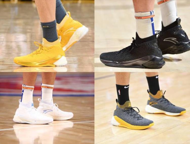 nba球员穿过的球鞋「除了耐克NBA球员还穿过哪些球鞋中国李宁安踏均上榜」