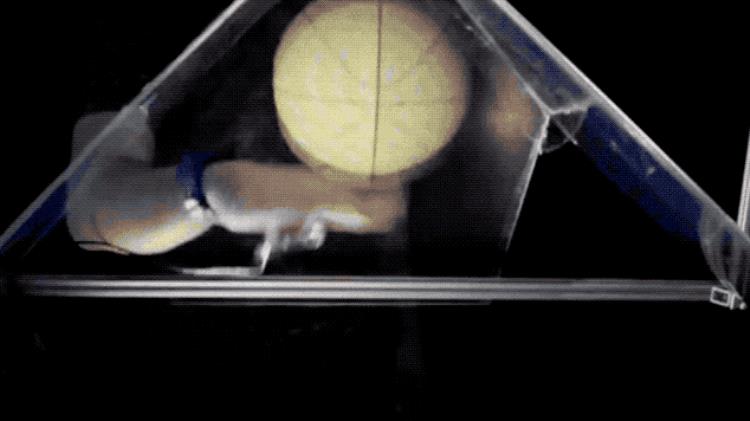 3d全息投影真人「科学家发明能摸到的3D全息投影拍虚拟篮球触感宛如真球」