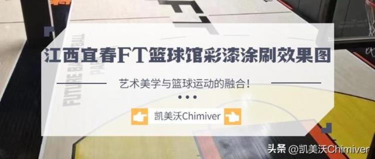 江西宜春FT篮球馆彩漆效果图艺术美学与篮球运动的融合