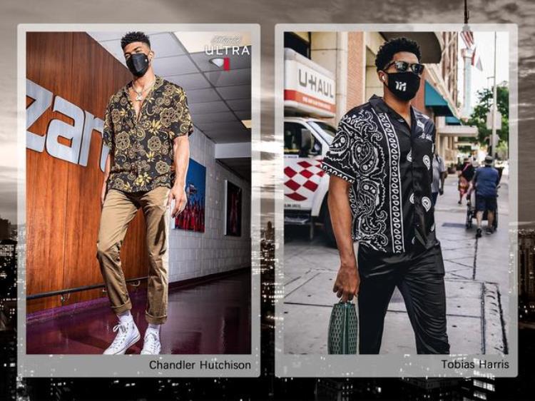 NBA球员通道短袖衬衫穿搭示范单品推介