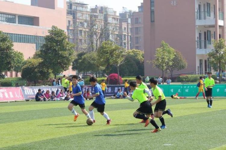 足球小将间的角逐兰溪2018年小学生足球联赛开赛