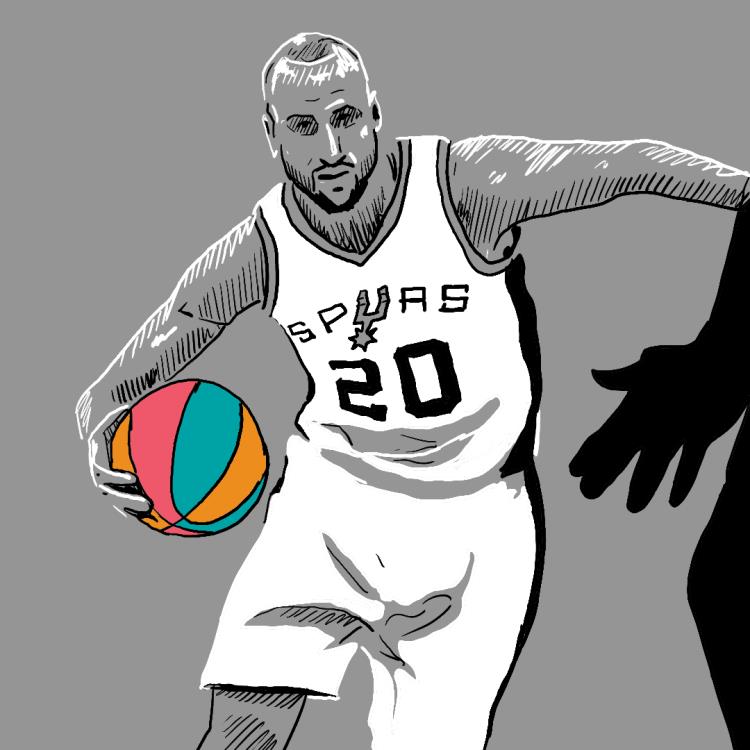 nba球员标志性动作「NBA球星标志性动作做成动画效果美炸了」