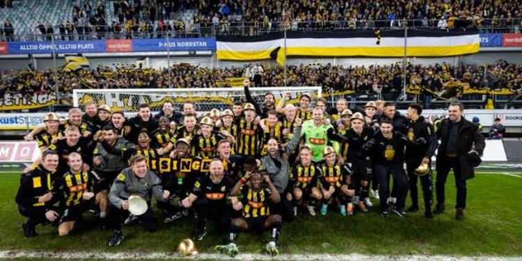 瑞典超级联赛诞生了新冠军这支队伍有82年历史是史上首次夺冠