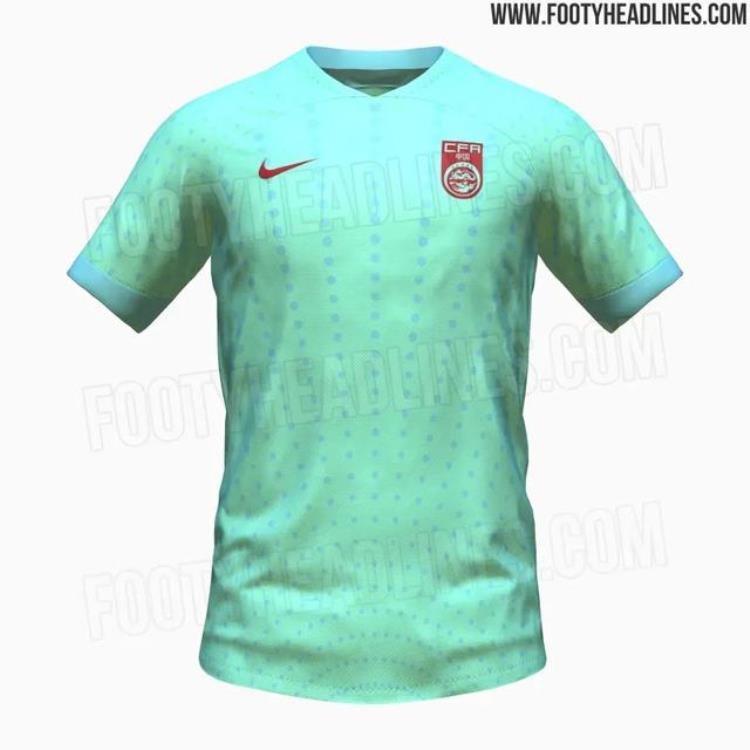 国足球衣变化「国足新版球衣大调整主场依旧以红色为主色调客场改为蓝绿色」