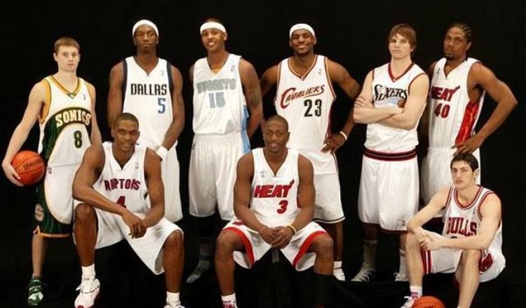 NBA同届球员盘点2003届
