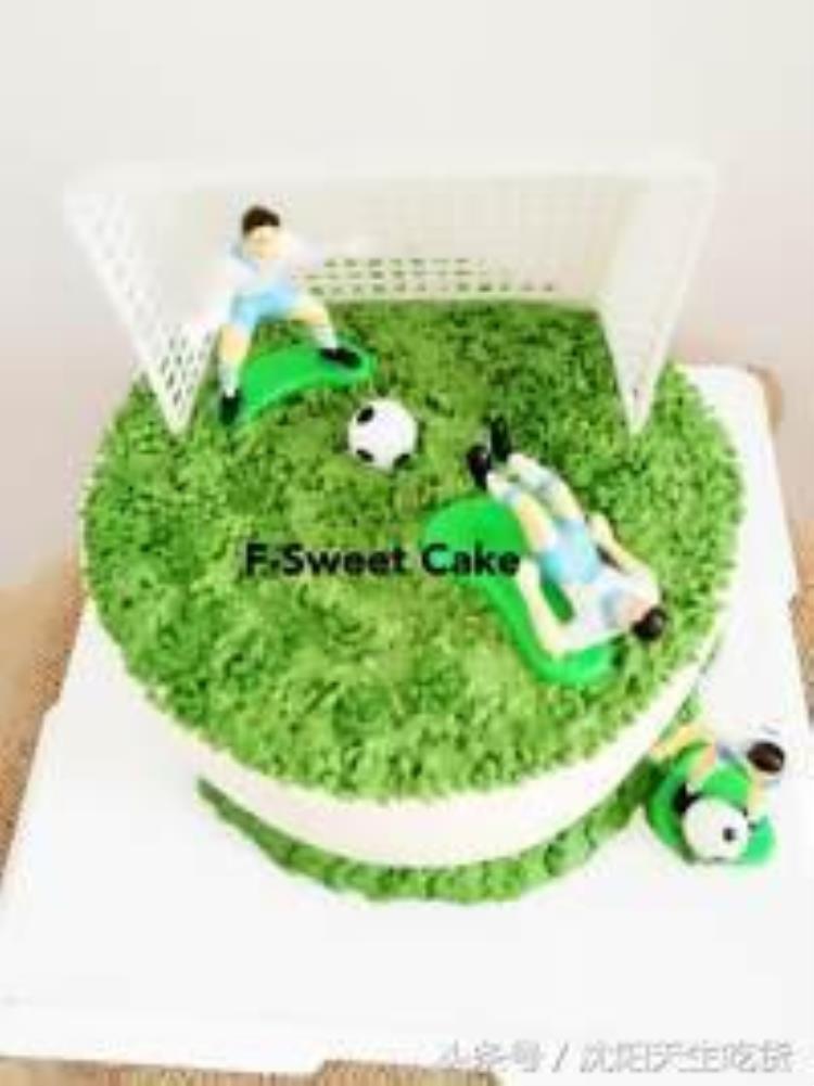 男人爱的蛋糕之足球场景蛋糕