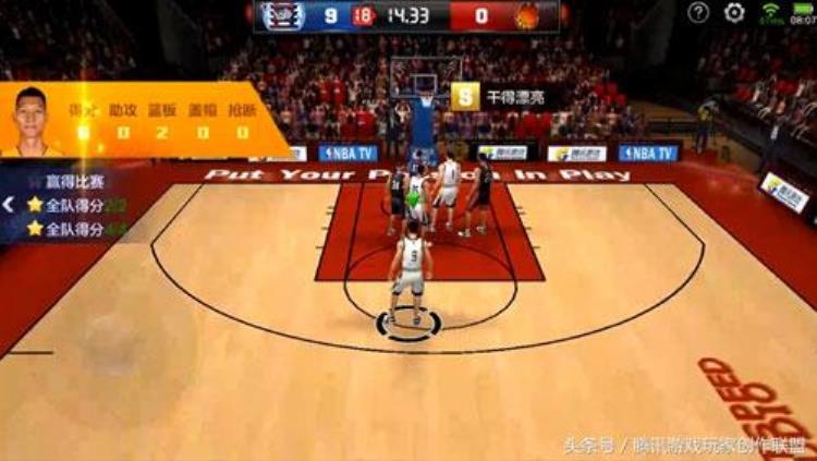 内外战术配合3V3双低位掩护进攻
