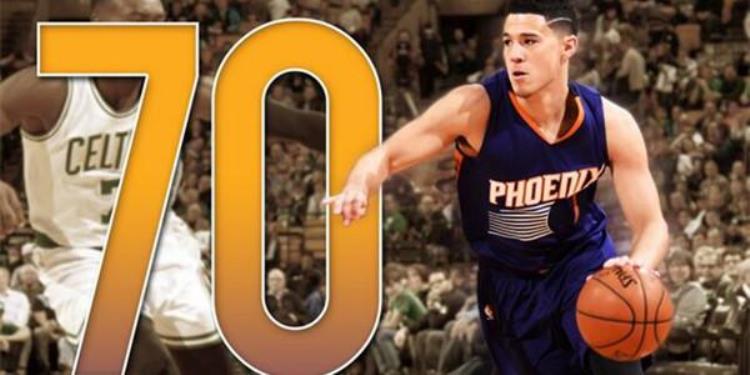 2017年nba排行「17年NBA十大恐怖数据布克70分排第二詹姆斯两次上榜」