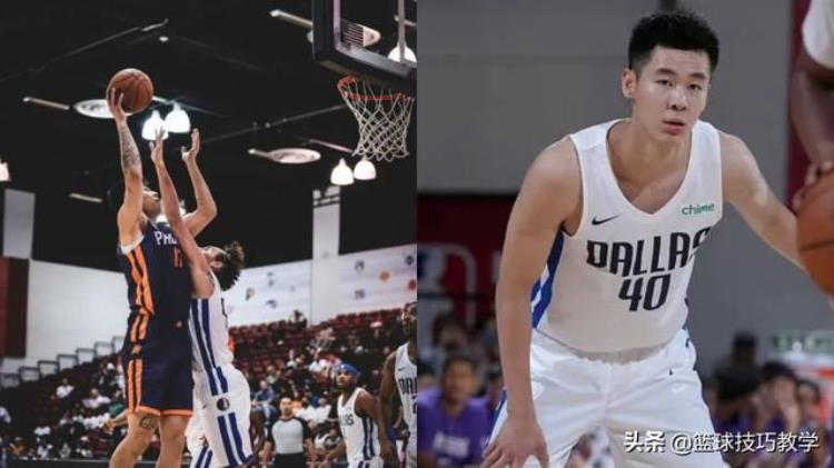 NBA夏季联赛中国德比张镇麟郭昊文各砍9分张镇麟真想扣篮呀