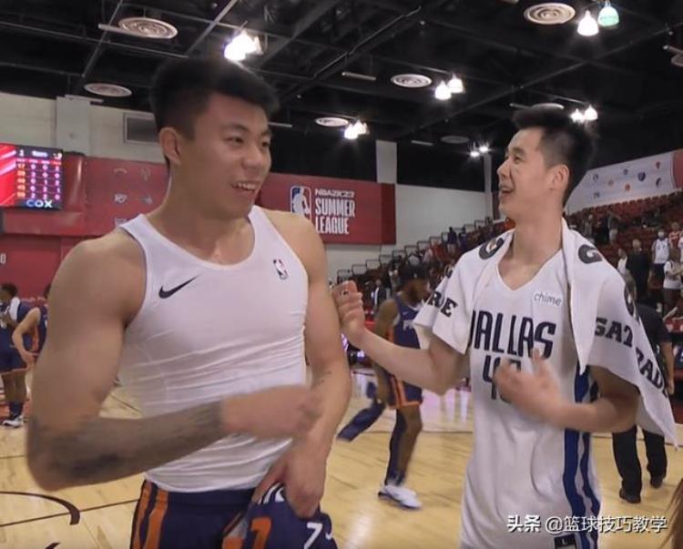 cba总决赛张镇麟扣篮「NBA夏季联赛中国德比张镇麟郭昊文各砍9分张镇麟真想扣篮呀」
