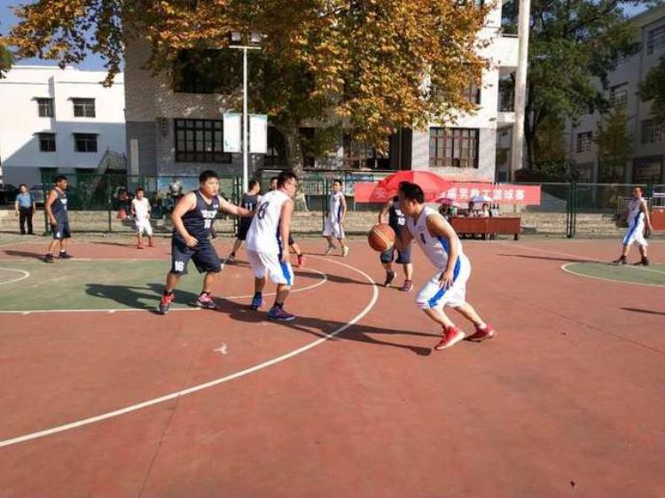 平江教工篮球赛引热校园运动风