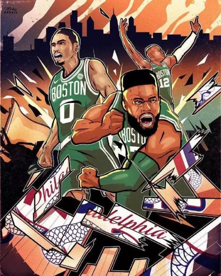 nba球员插画「NBA球星插画系列老詹这个差点认不出来」