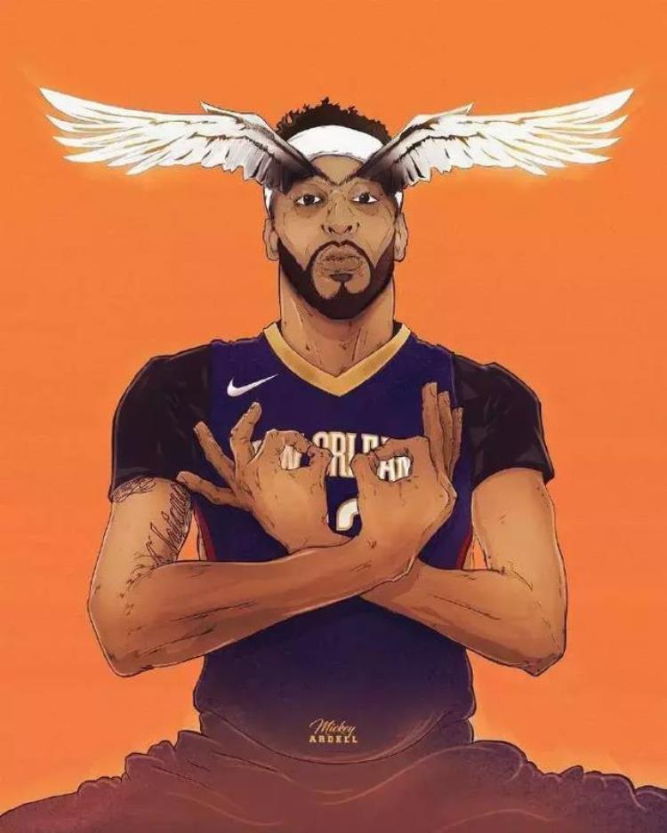 nba球员插画「NBA球星插画系列老詹这个差点认不出来」