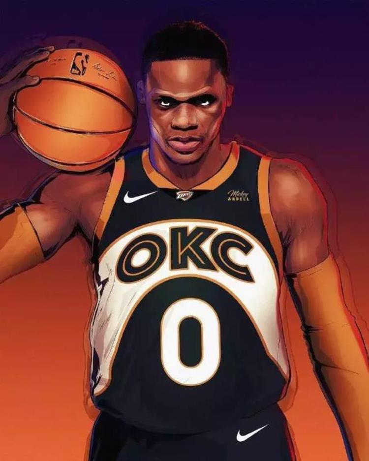 nba球员插画「NBA球星插画系列老詹这个差点认不出来」