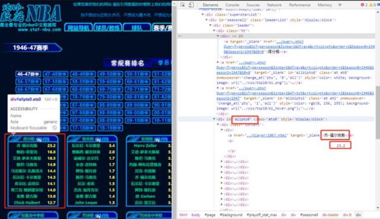 python如何获取数据「手把手教你用Python获取最全NBA数据」