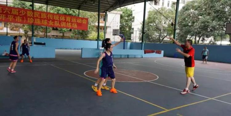 开平市积极训练这项目备战广东省第六届少数民族传统体育运动会
