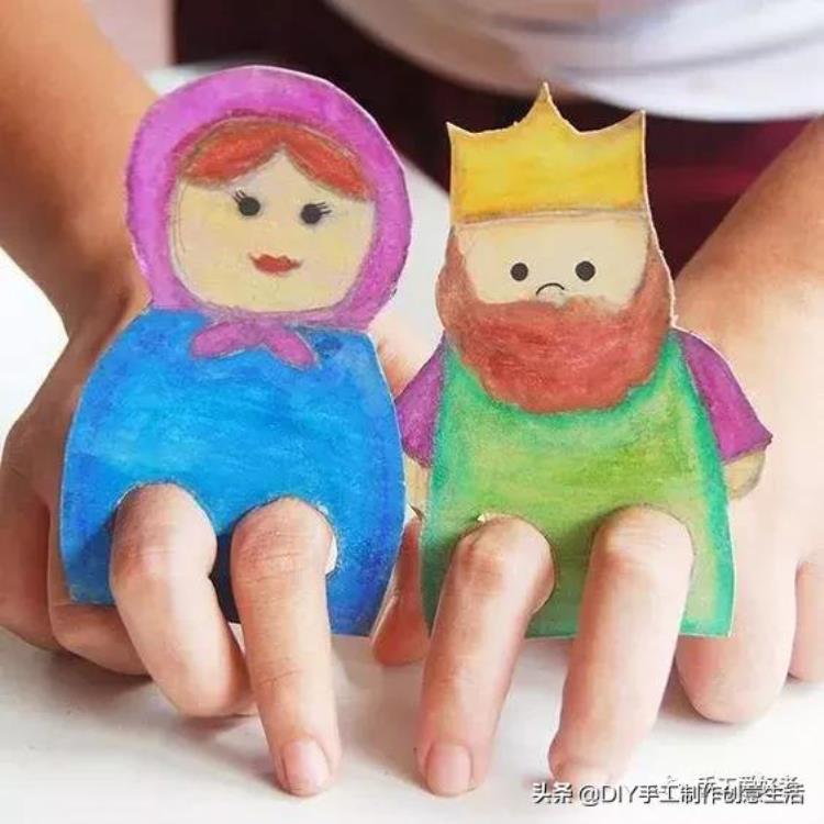 手工指偶制作大全「球迷爸爸靠指偶游戏带娃手工制作的指偶乐趣多」
