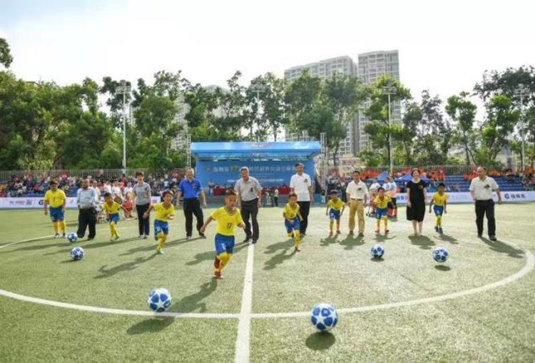 第17届南岭铁狼杯足球赛开幕32队争夺广东业余足球传统锦标