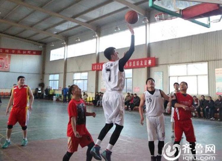 临邑第二届男子篮球赛开赛启动冬季全民健身
