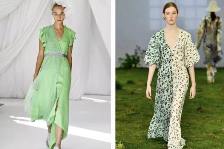 伊万卡同款「伊万卡和凯特又撞衫穿绿色纽扣裙尽显两种姿色不愧同为种草机」