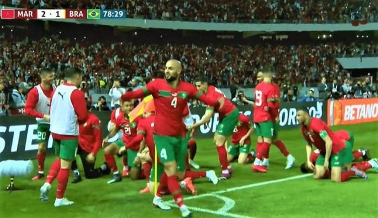 摩洛哥世俱杯「世界杯爆红摩洛哥连克欧强之后巴西也栽其脚下」