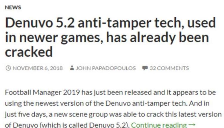 足球经理人手机版「Steam足球经理人2019采用最新加密技术结果发售5天便被破解」