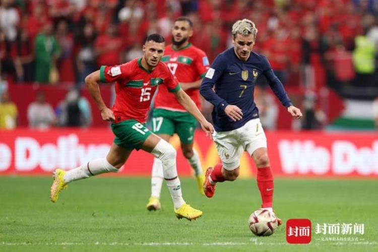 法国2比0战胜摩洛哥时隔四年再次晋级世界杯决赛