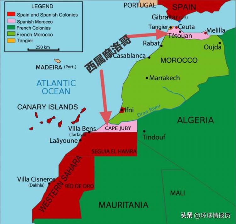 摩洛哥和阿尔及利亚的未定国界线「谁才是西北非霸主摩洛哥与阿尔及利亚为何有90边境未划定」