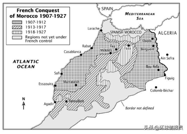 摩洛哥和阿尔及利亚的未定国界线「谁才是西北非霸主摩洛哥与阿尔及利亚为何有90边境未划定」