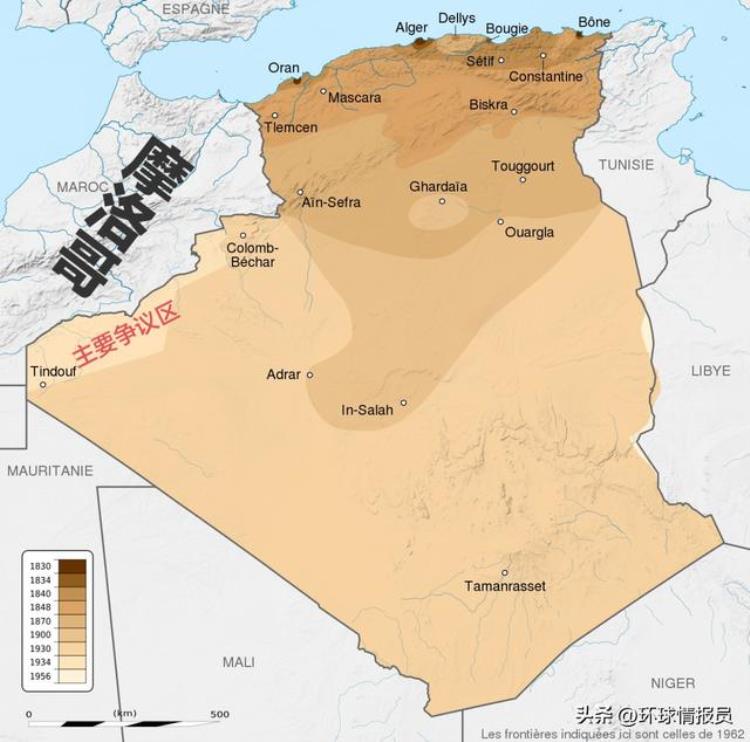 摩洛哥和阿尔及利亚的未定国界线「谁才是西北非霸主摩洛哥与阿尔及利亚为何有90边境未划定」